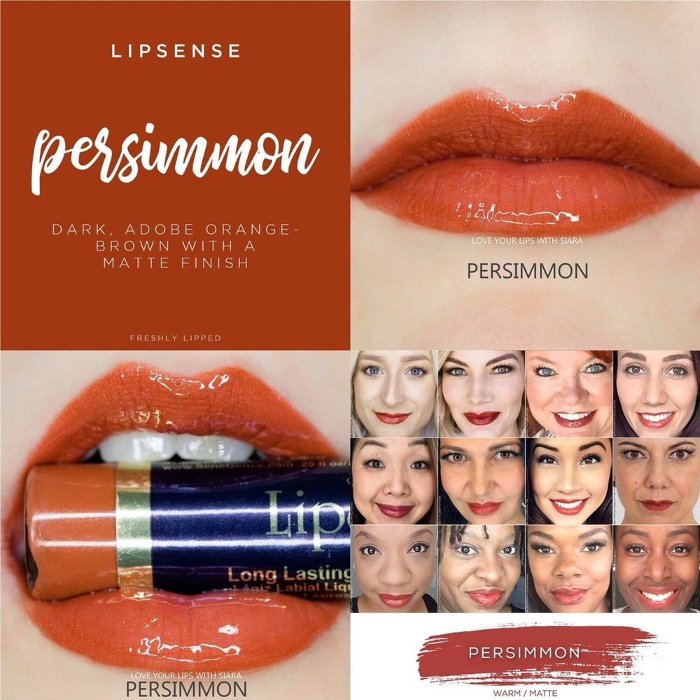 Persimmon Lipsense by SeneGence full sized New Never Opened - Picture 3 of 5